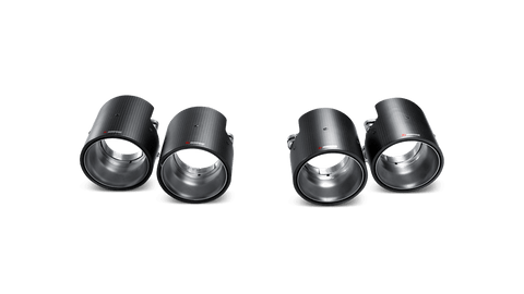 Akrapovič Tail pipe set (Carbon)