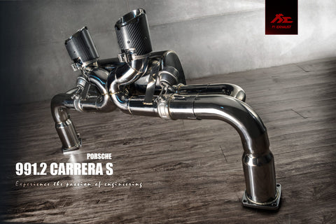 Fi Exhaust for Porsche 991 Carrera S Sport Version 2016+ (Dual Tips)