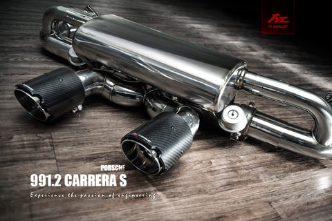 Fi Exhaust for Porsche 991 Carrera S Sport Version 2016+ (Dual Tips)