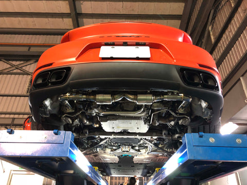 Fi Exhaust for Porsche 991.2 Turbo (Quad Tips)