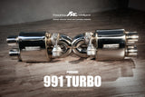Fi Exhaust for Porsche 991 Turbo / S (Quad Tips)