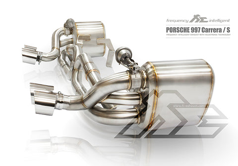 Fi Exhaust for Porsche 997 Carrera / S (Quad Tips)