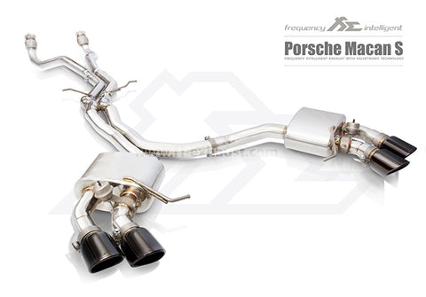Fi Exhaust for Porsche Macan S / GTS (Quad Tips)
