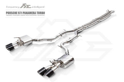 Fi Exhaust for Porsche Panamera Turbo (Quad Tips)