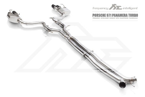 Fi Exhaust for Porsche Panamera Turbo (Quad Tips)