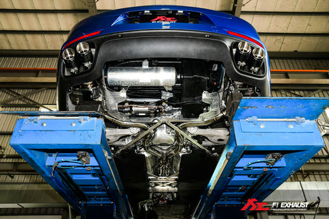 Fi Exhaust for Porsche Panamera 3.0T (Quad Tips)