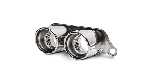 Akrapovič Tail pipe set (Titanium)